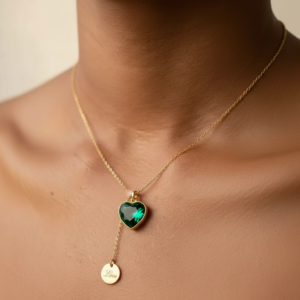 Emerald Love Necklace