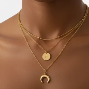 Celestial Stack Necklace Set