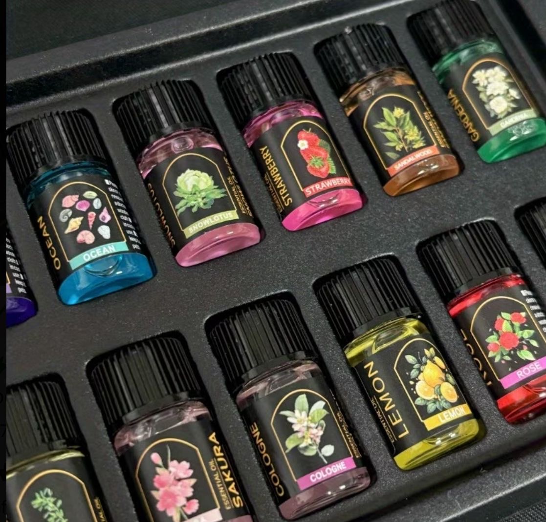 Mood in a Bottle – Premium Essential Oil Set 10pcs